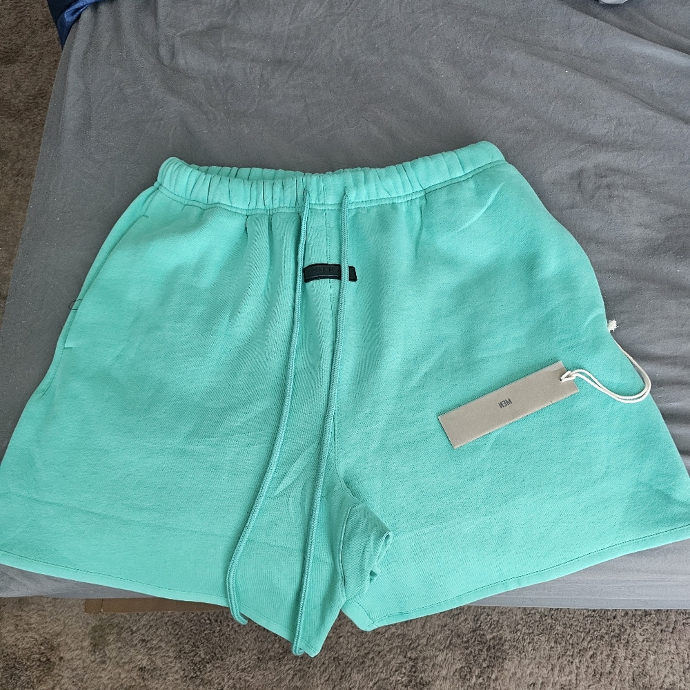 ESSENTIALS SWEATS NWT SIZE LARGE MINT LEAF